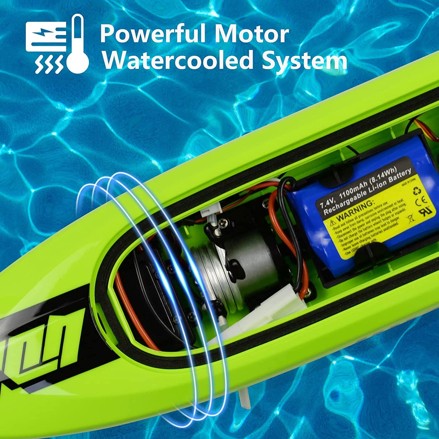 RTR High Speed Remote Control RC Boat - 25KM/H