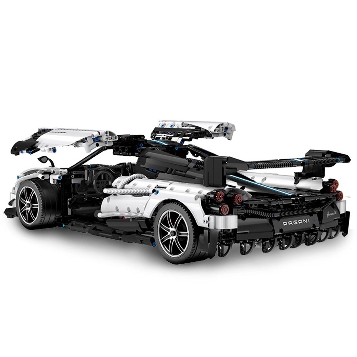 Pagani Huayra BC Roadster 1/8 Licensed Building Kit/Assemble Remote Control Car by RASTAR, 97900