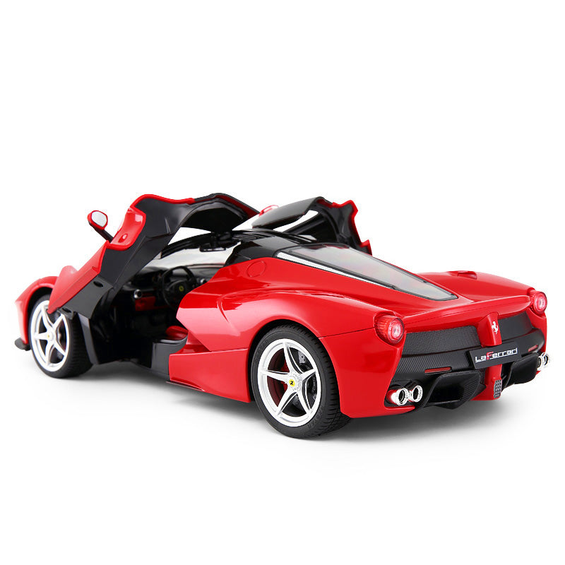 Ferrari LaFerrari RC Car 1/14 Scale Licensed Remote Control Toy Car with Open Butterfly Doors and Working Lights by Rastar