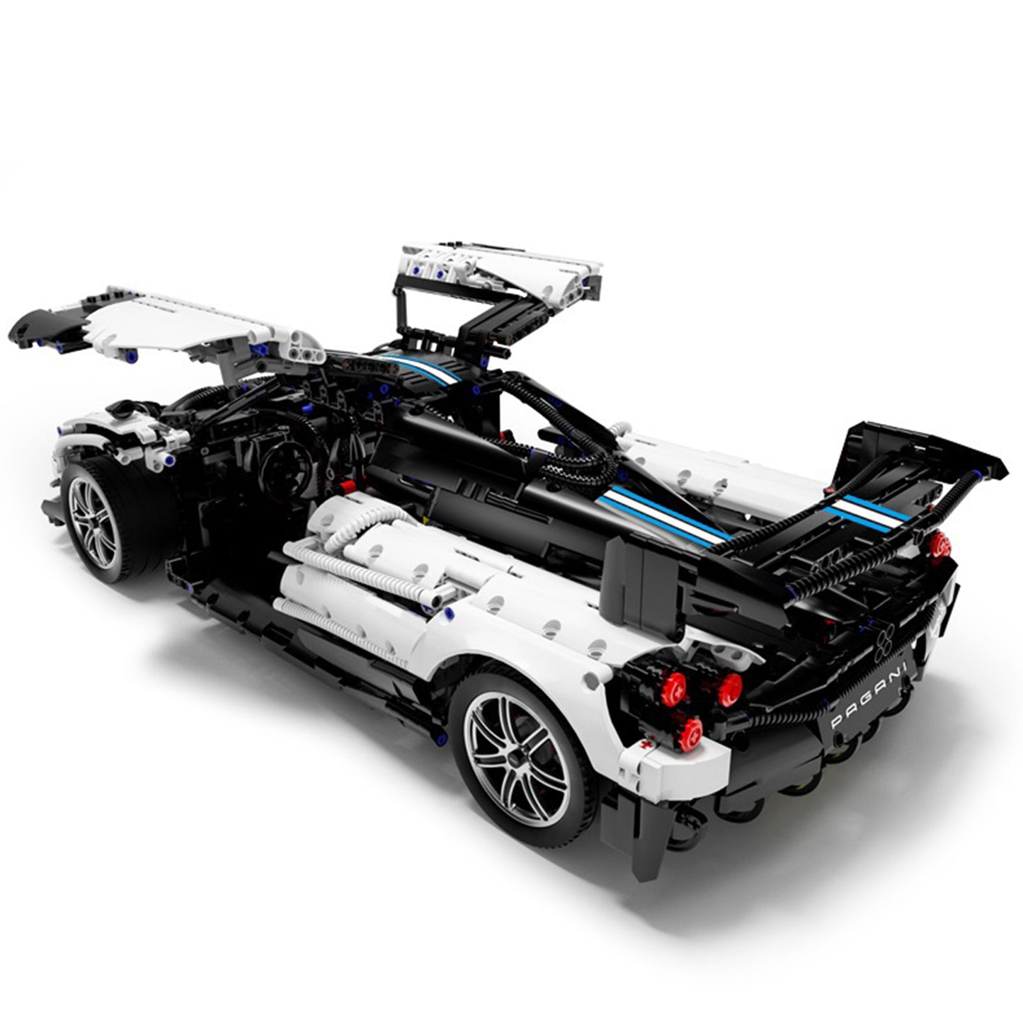 Pagani Huayra BC Roadster 1/8 Licensed Building Kit/Assemble Remote Control Car by RASTAR, 97900