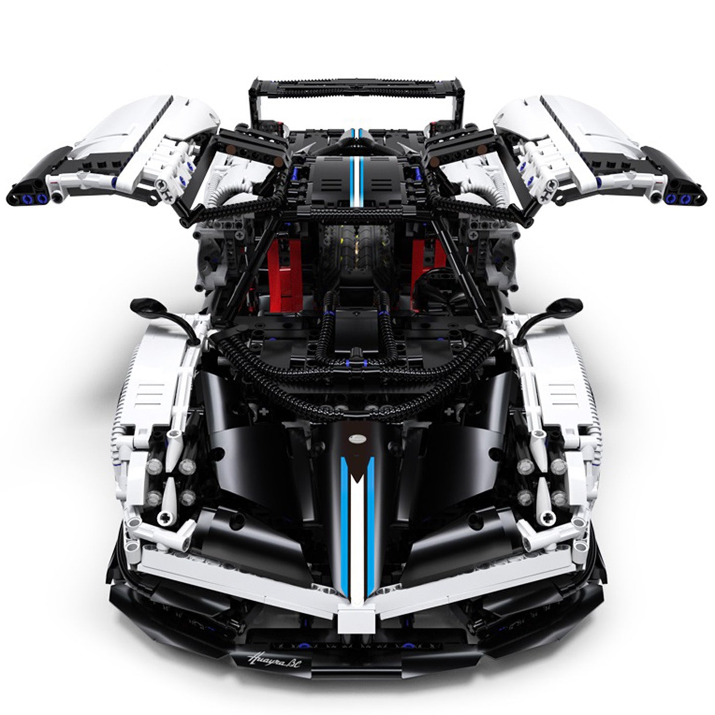 Pagani Huayra BC Roadster 1/8 Licensed Building Kit/Assemble Remote Control Car by RASTAR, 97900