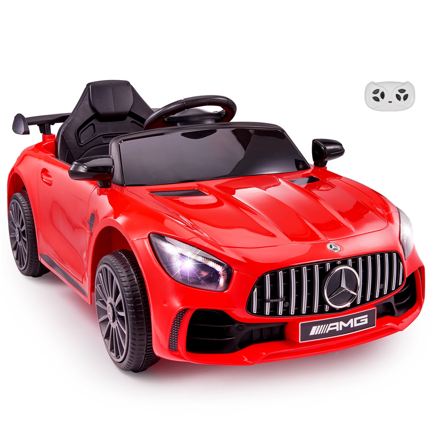 Mercedes-Benz AMG GTR with Remote Control. 1 Seater Ride on Car 12V Licensed