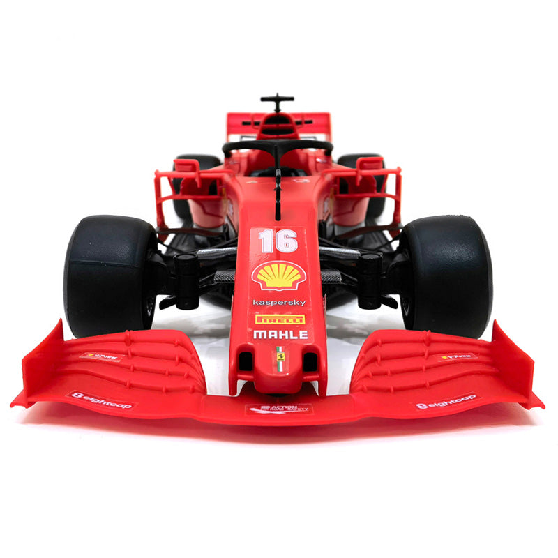 Ferrari SF1000 F1 Supercar 1/16 Scale DIY Building Kit Licensed with Remote Control and Customization Stickers by Rastar, 65pcs