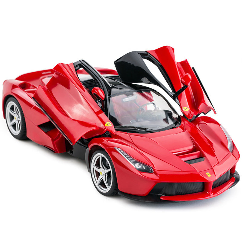 Ferrari LaFerrari RC Car 1/14 Scale Licensed Remote Control Toy Car with Open Butterfly Doors and Working Lights by Rastar