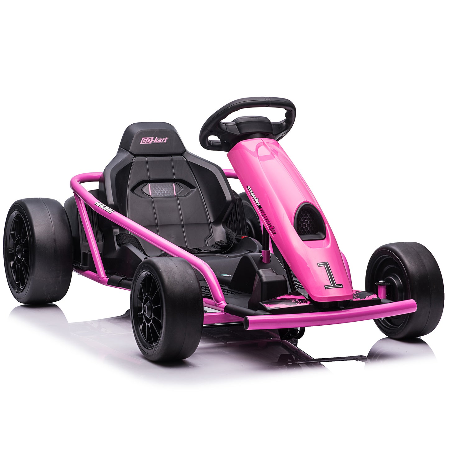 GoKart Outdoor Racer Drifter with Seat Belt 24V High-Speed