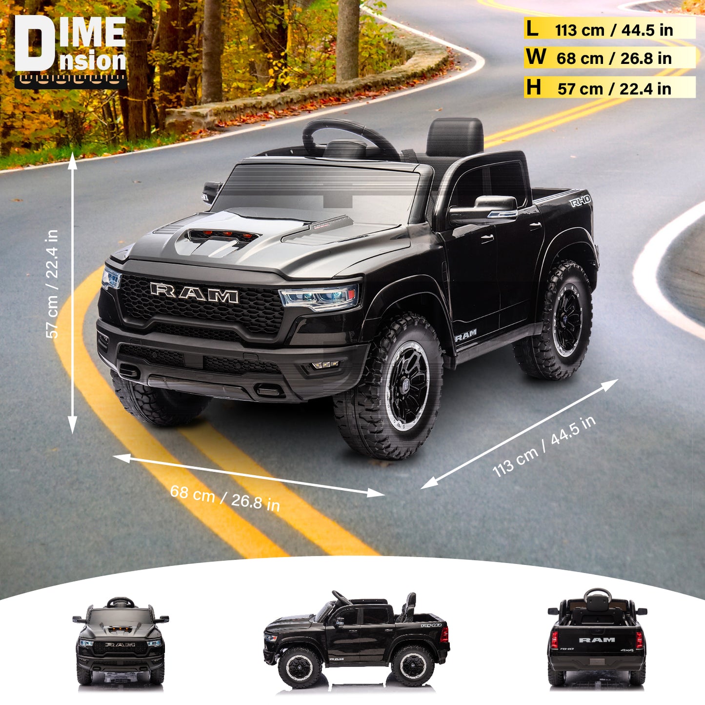 RAM 1500 RHO(1 Seater)