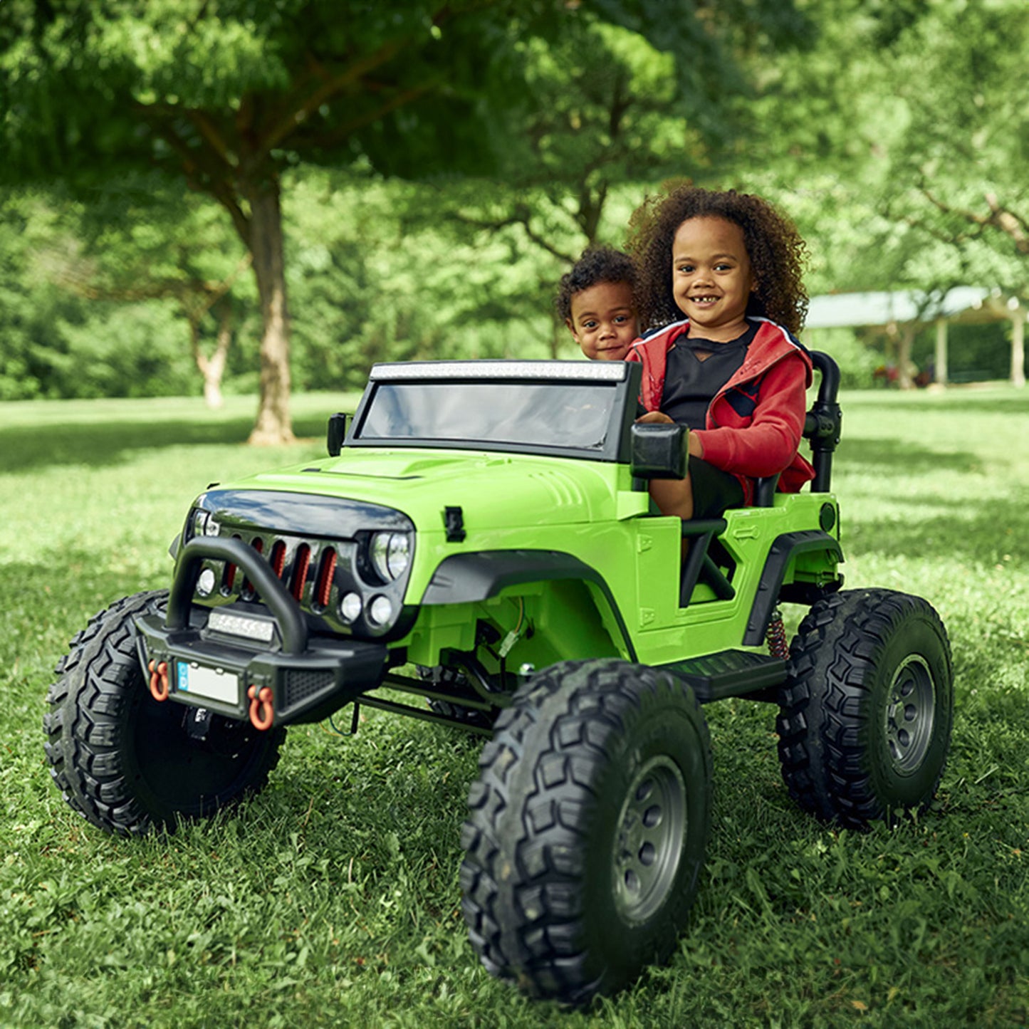 Lifted Monster Jeep Wrangler