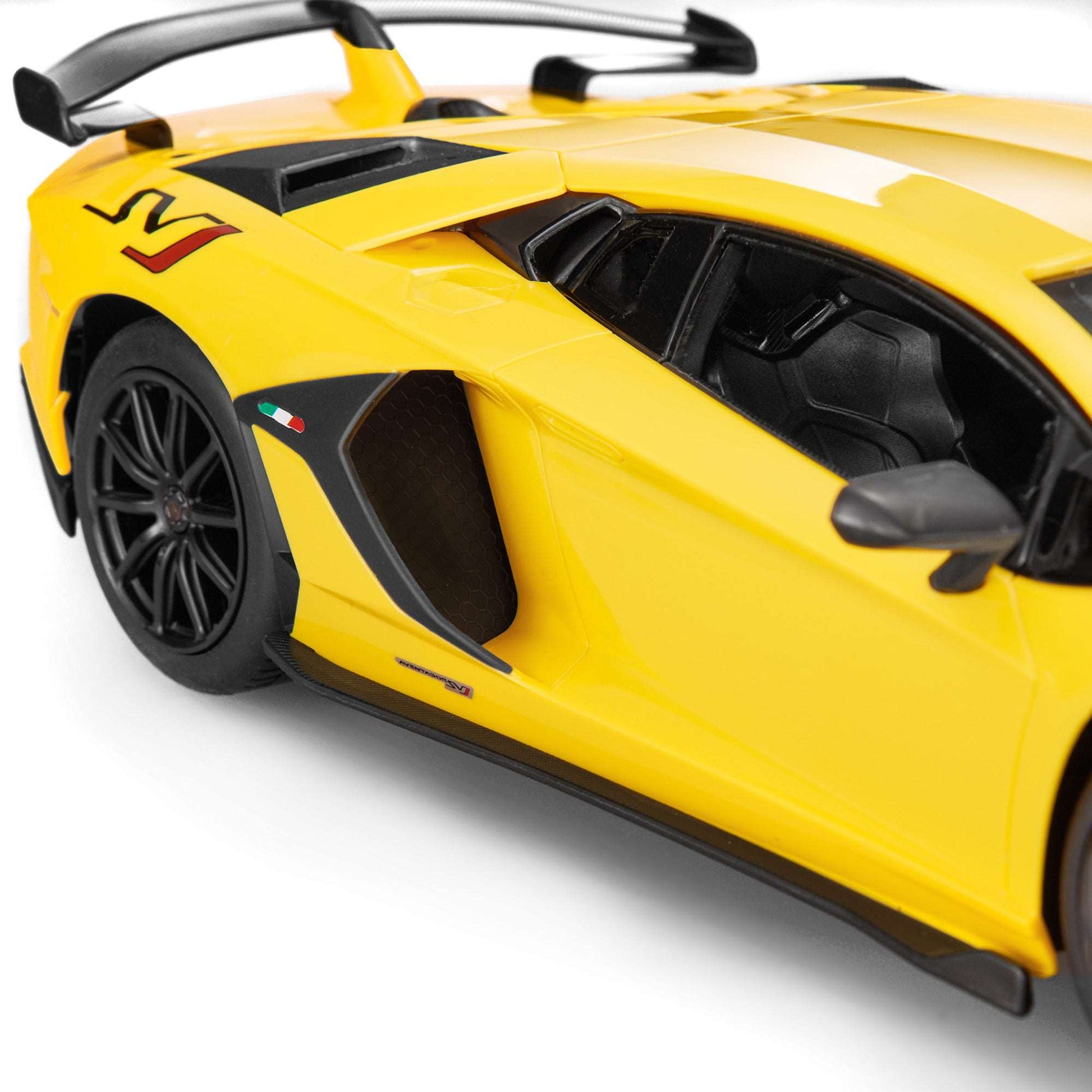 Rastar 1:14 Lamborghini Aventador SVJ Remote Control Car - Yellow - Voltz Toys