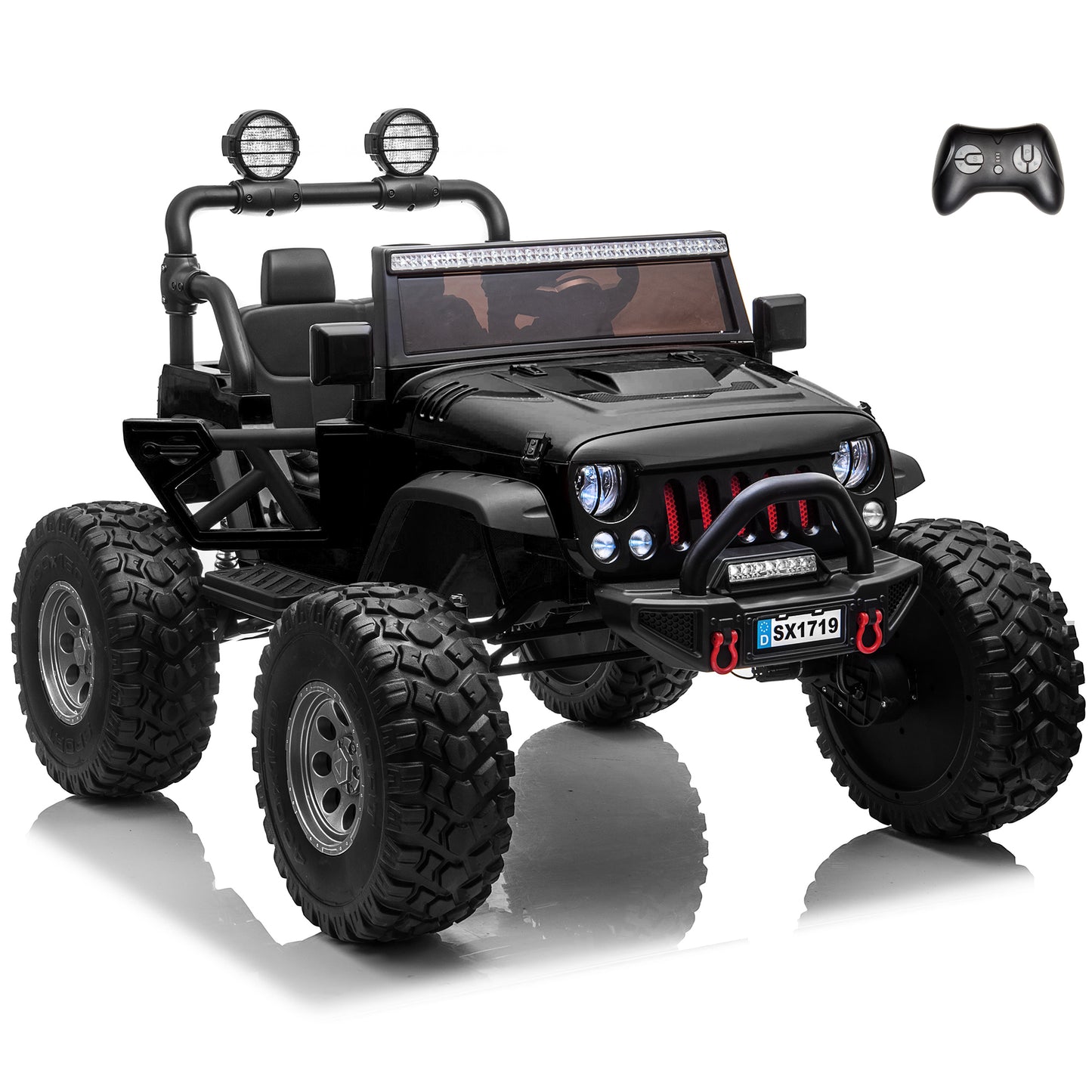 Lifted Monster Jeep Wrangler