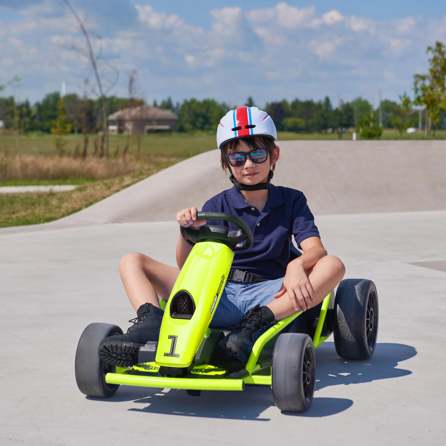 GoKart Outdoor Racer Drifter with Seat Belt 24V High-Speed