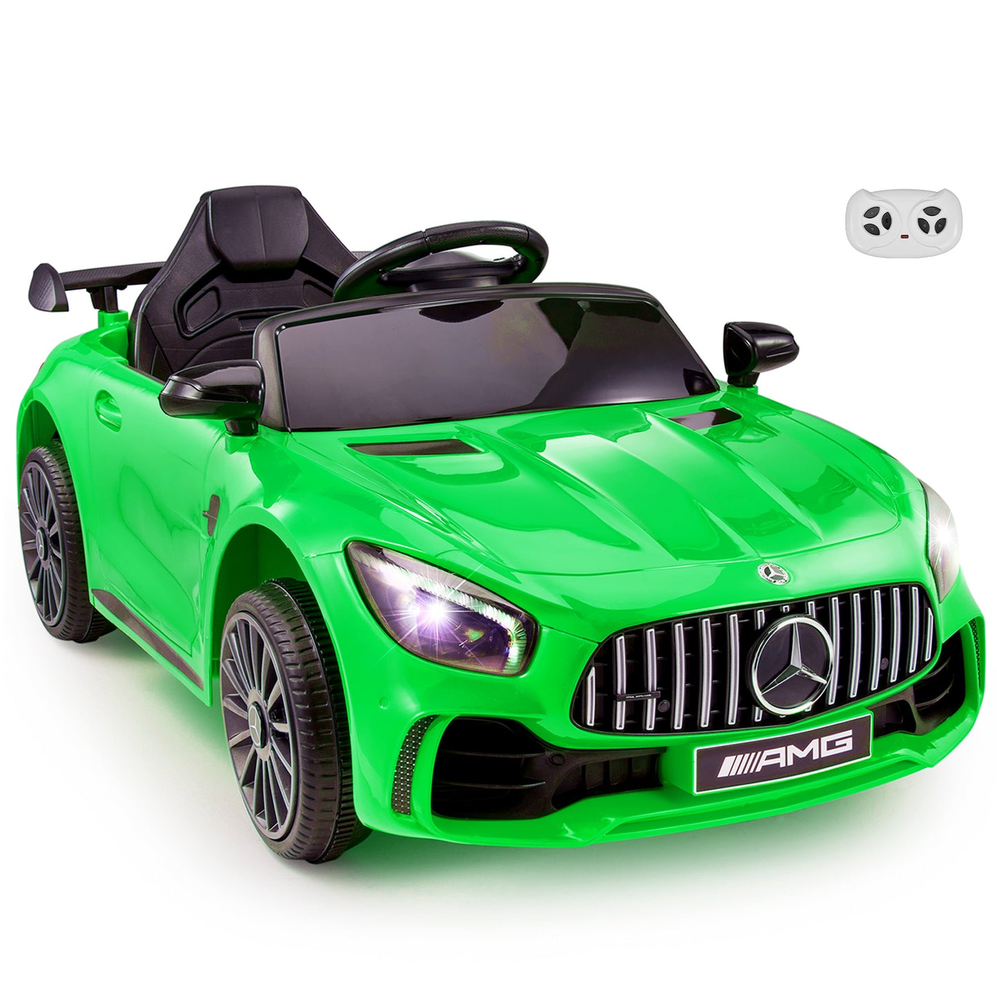 Mercedes-Benz AMG GTR with Remote Control. 1 Seater Ride on Car 12V Licensed