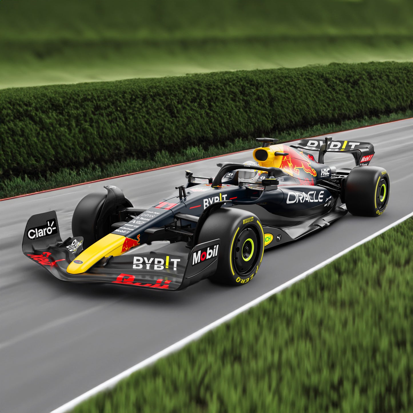 Oracle Red Bull Racing RB18 RC Car 1/12 Scale Licensed Remote Control Toy Car, Official F1 Merchandise by Rastar