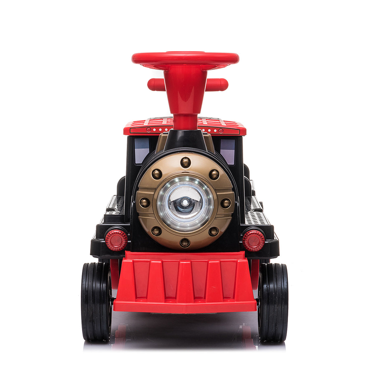 Locomotive with Carriage 12V Electric Motorized Ride-On Train for Kids and Parents, Voltz Toys