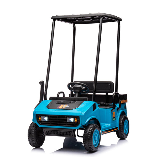 24V Kids Golf Kart Ride-On with Remote Control for Toddlers and Children