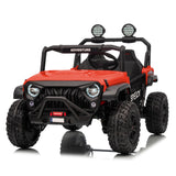 24V kids ride-on UTV with LED headlights