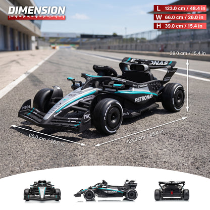 Officially Licensed Mercedes-AMG F1 W16 24V Lithium Kids Ride-On Car with Remote Control