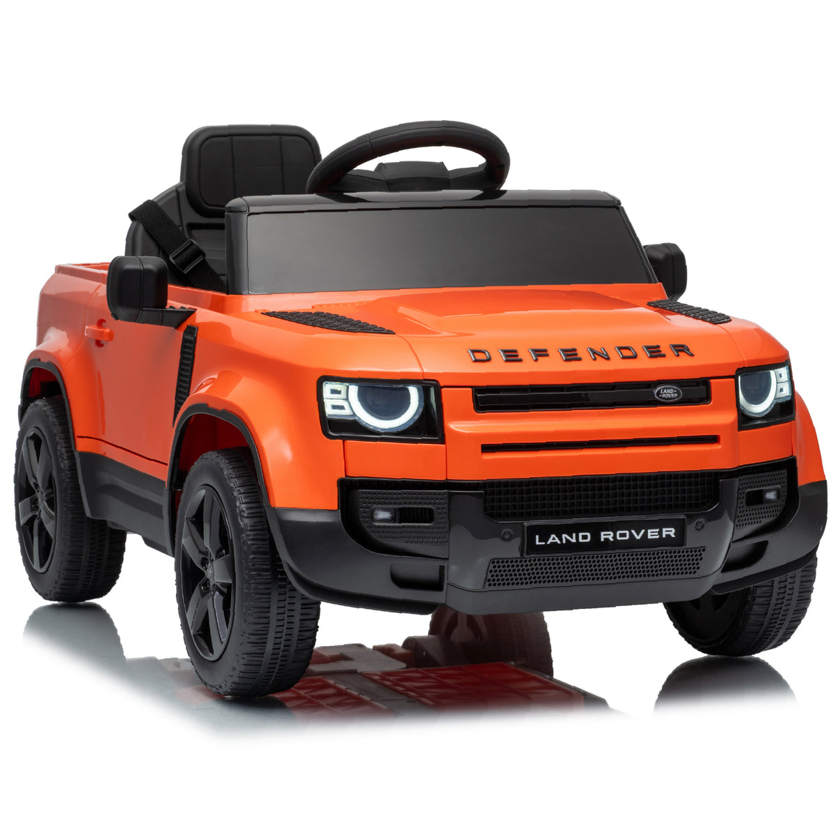 Official Licensed Land Rover Defender 110 12V Kids Ride-On Car with Parental Remote Control