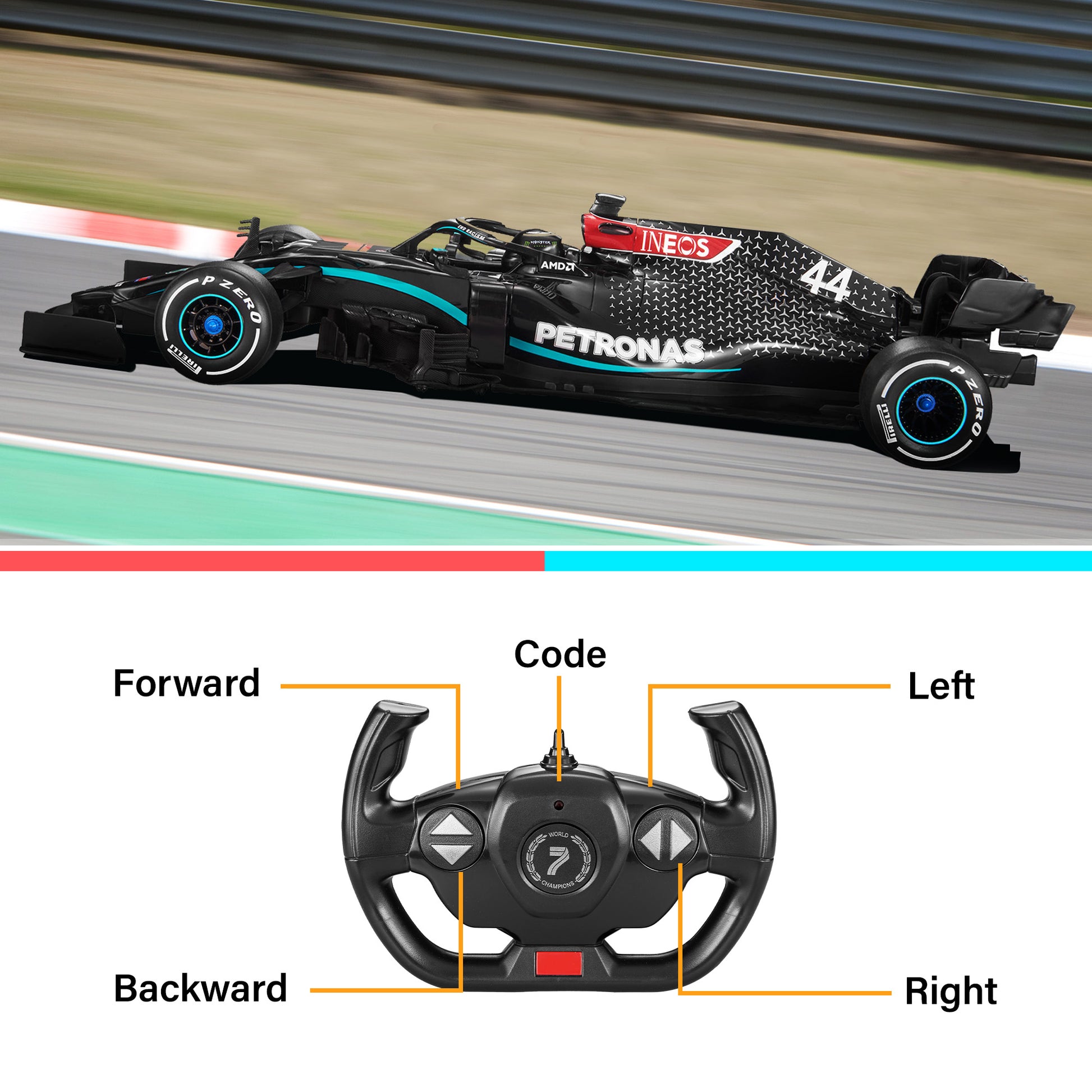 Rastar R/C 1:12 Mercedes-Amg Formula 1 W11 Eq Kumandalı Araba Fiyatları ve Özell Rastar R/C 1:12 Mercedes-Amg Formula 1 W11 Eq Kumandalı Araba Fiyatları ve Özell