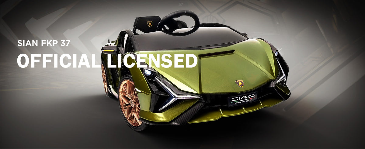 Officially licensed Lamborghini Sian FKP 37 kids ride-on car