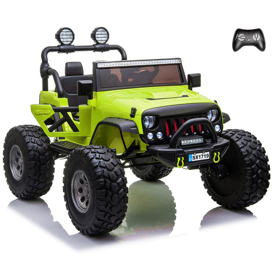 Lifted Monster Jeep Wrangler