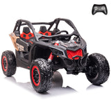 24V Licensed BRP Can-Am Maverick 4WD 2 Seater Kids Ride-On UTV