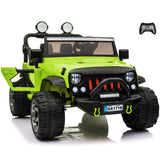 Jeep Wrangler 24V 2 Seater Classic Ride on Car Toy with Remote Control and MP3 Player