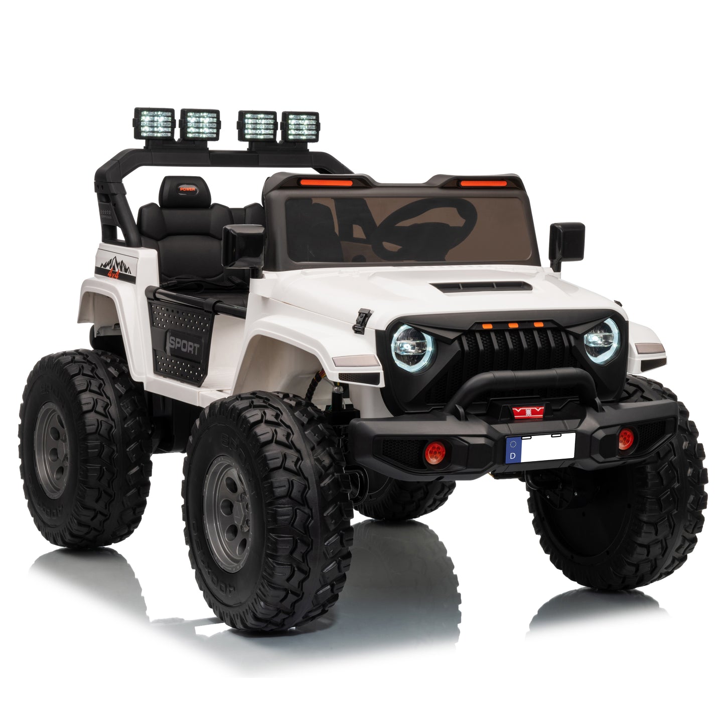 Jeep Wrangler with Extendable Cabin
