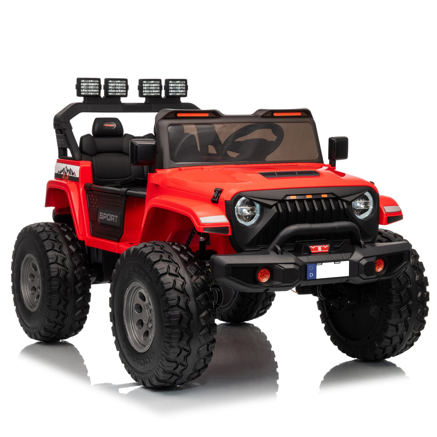 Jeep Wrangler with Extendable Cabin