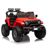 Muncher 24V ride-on Jeep side product view