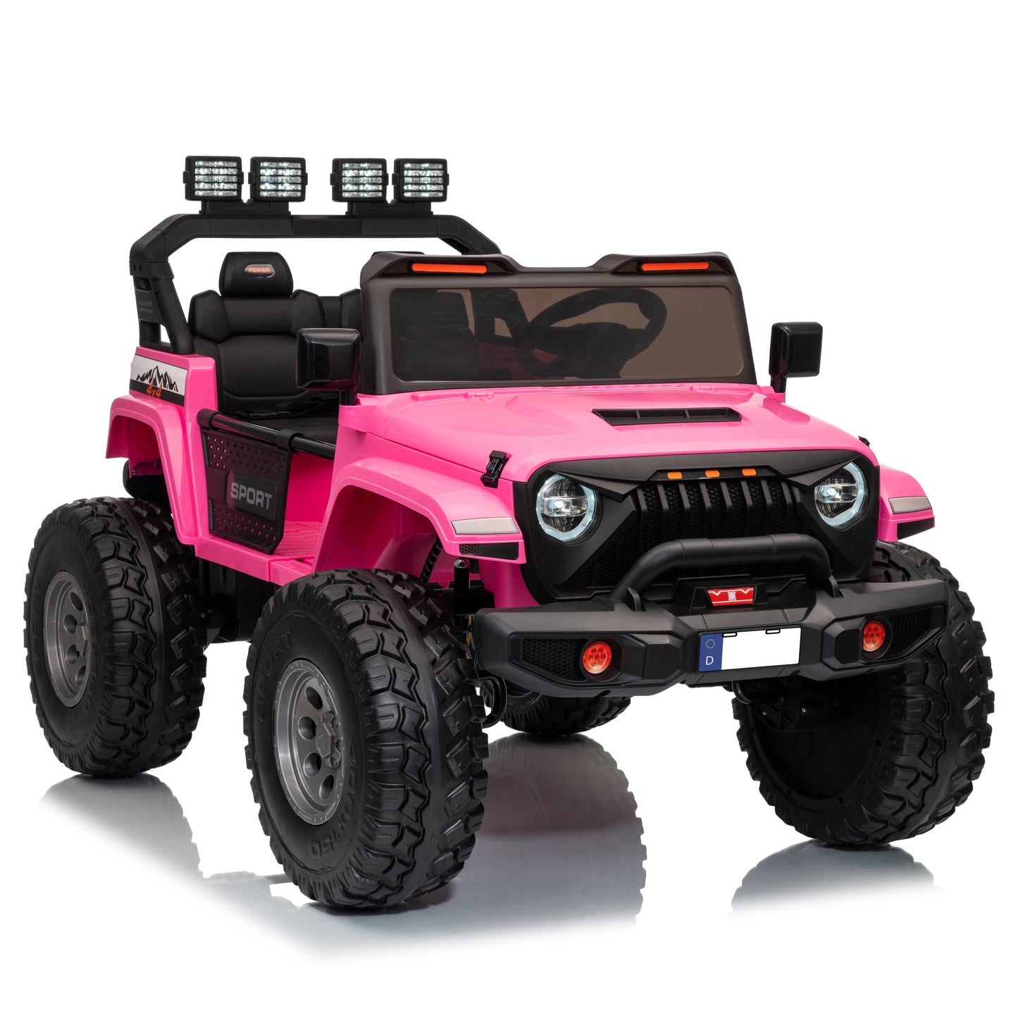 Jeep Wrangler with Extendable Cabin