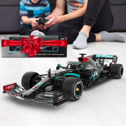 Mercedes-Benz F1 W11 EQ Performance 1/12 Scale Licensed Remote Control Toy Car, Official F1 Merchandise by Rastar