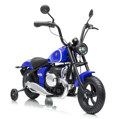Official Licensed BMW R 18 24V Kids Ride-On Motorcycle with Auxiliary Wheels