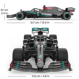 Mercedes-Benz F1 W11 EQ Performance Licensed Remote Control Toy Car, Official F1 Merchandise by Rastar