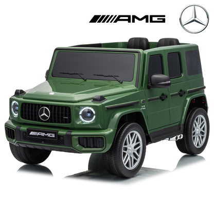 Licensed Mercedes Benz AMG G63 24V Kids' Ride On Car with Parental Remote Control, LED Lights