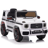 Licensed 12V Mercedes-Benz AMG G63 Kids Ride-On Car with Remote Control & Leather Seat