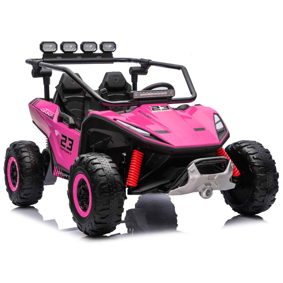 Desert Strike Buggy 24V 2 Seater Kids Ride-On UTV with LED Lights