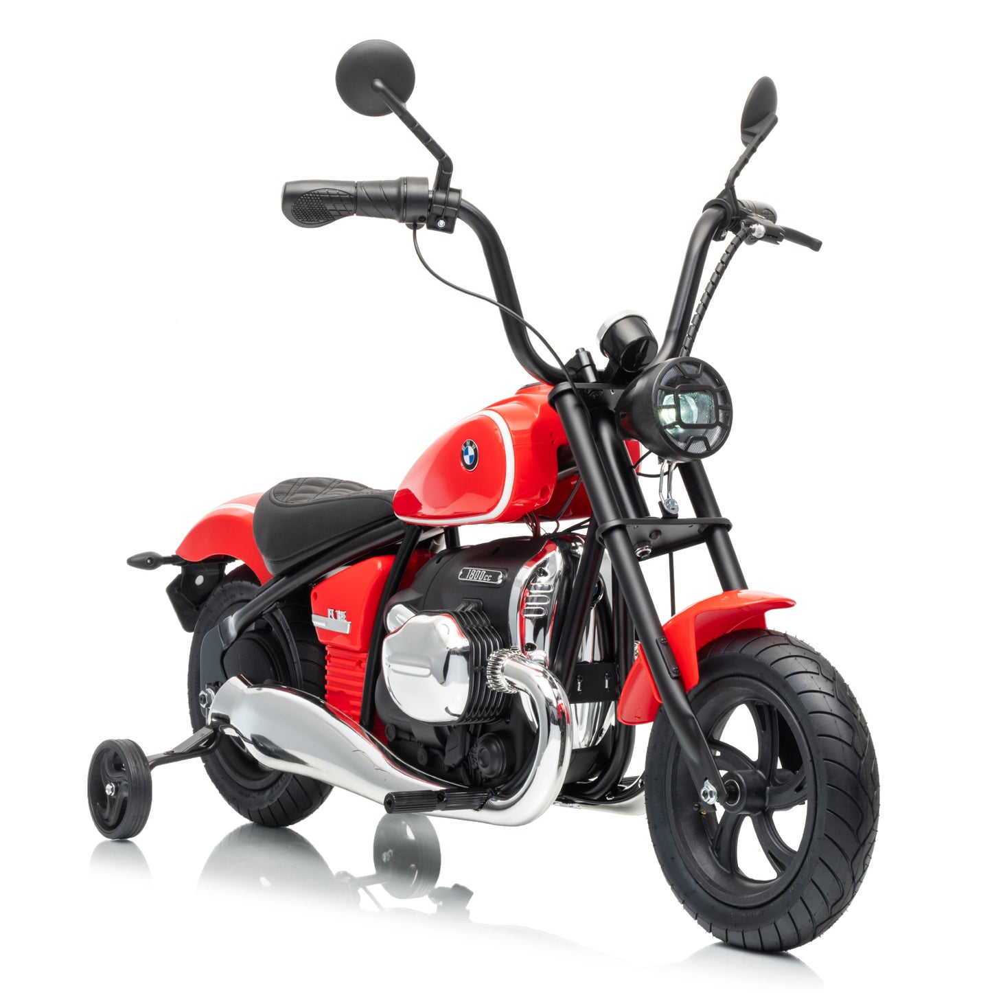 Official Licensed BMW R 18 24V Kids Ride-On Motorcycle with Auxiliary Wheels
