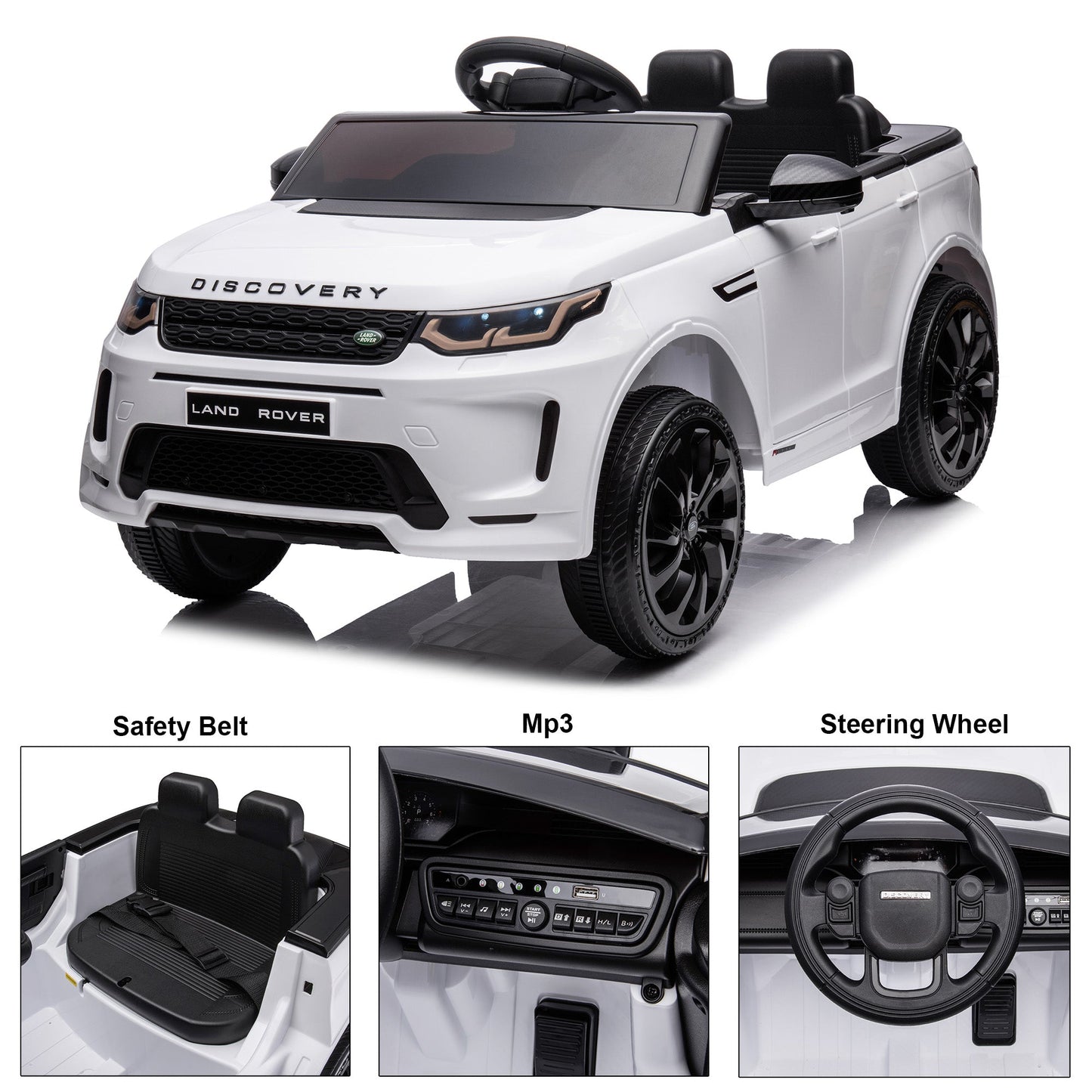 Land Rover Discovery with Open Doors and Remote Control 12V