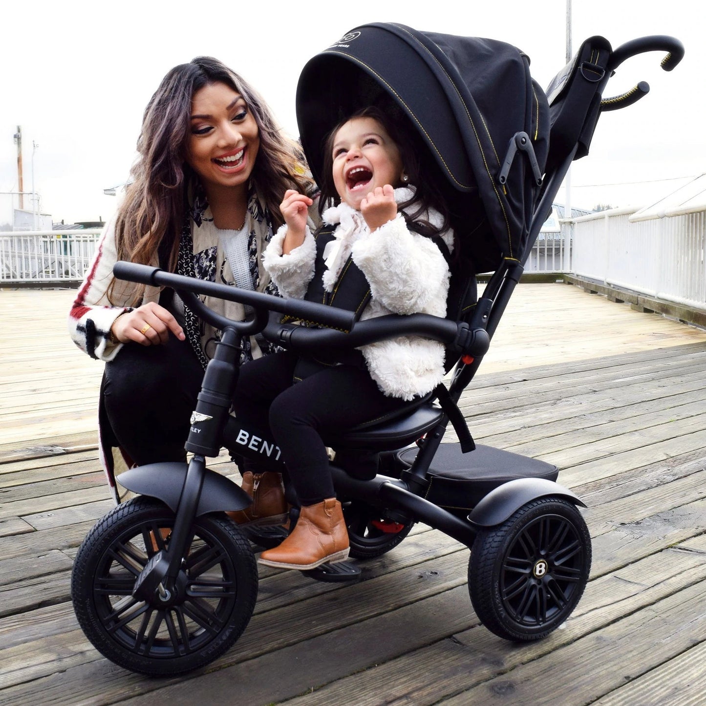 Licensed BENTLEY 6-in-1 Stroller Trike