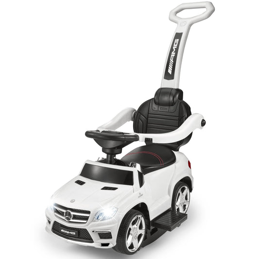 Mercedes-Benz AMG GL63 4-in-1 Baby Walker with Push Bar, LED Lights and MP3 Player- Voltz Toys